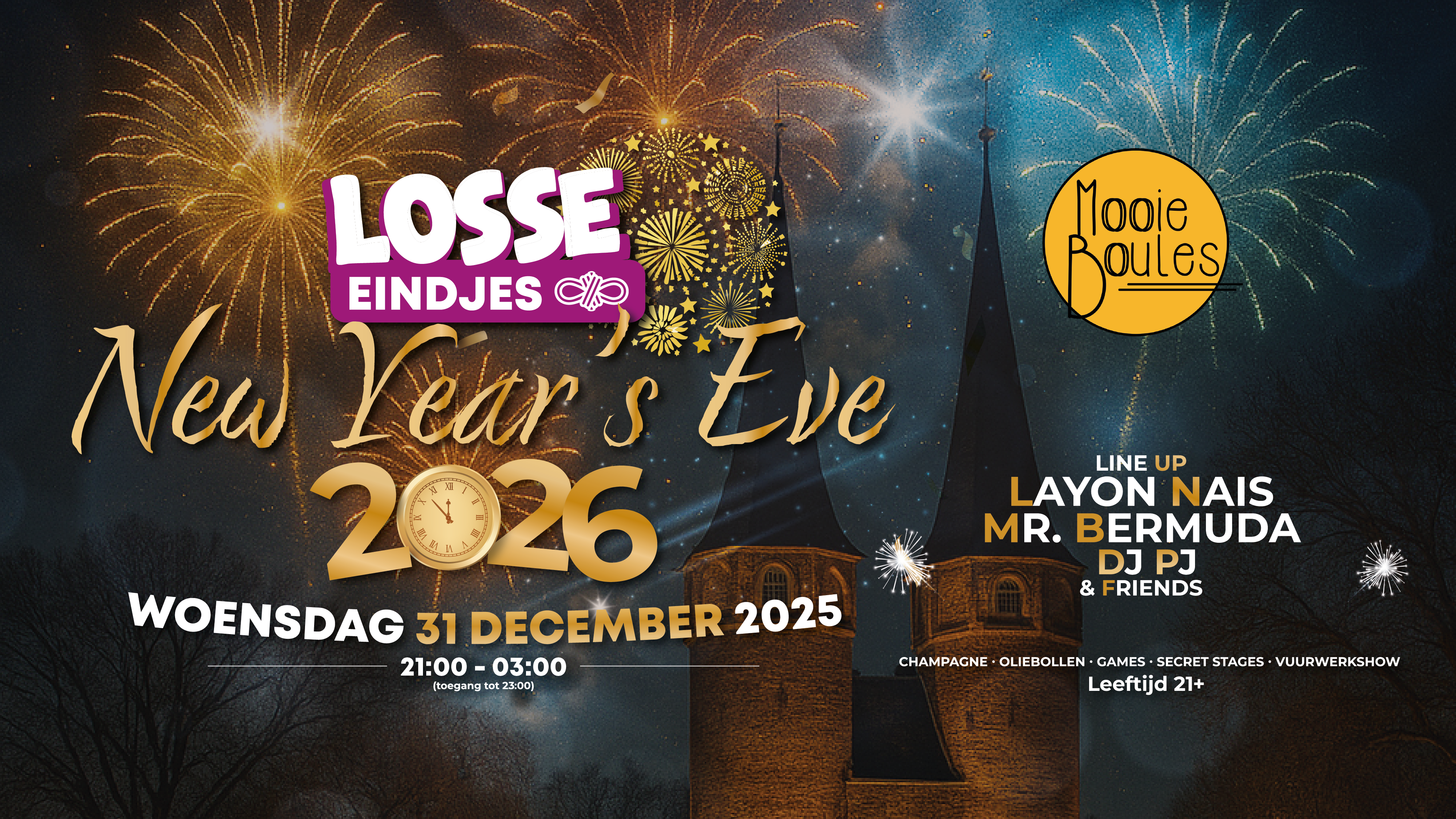 Losse Boules – New Year’s Eve 2025